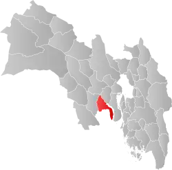 Drammen within Viken