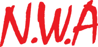 The logo of N.W.A