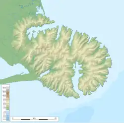Akaroa is located in Banks Peninsula