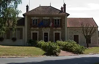The town hall in Nainville-les-Roches