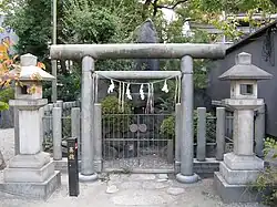 Torii of a subshrine