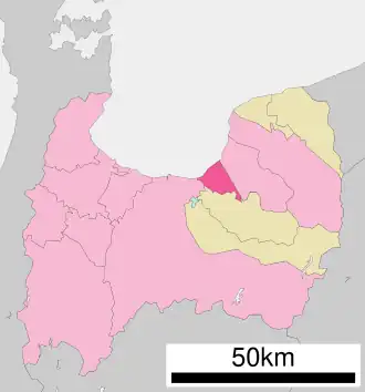 Namerikawa in Toyama Prefecture
