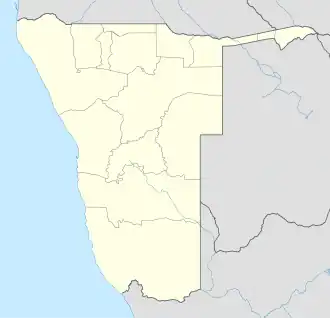Windhoek is located in Namibia