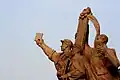 PLA soldiers carrying Mao Zedong's "Little Red Book"