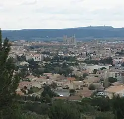 View of the city.