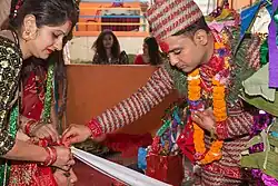 Nepali Hindu wedding.