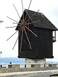 The middle-18th-century windmill of Nesebar, Bulgaria