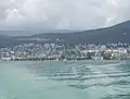 Neuchâtel seen from the lake