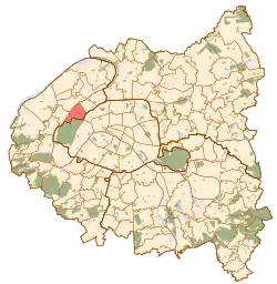 Neuilly-sur-Seine within the Petite Couronne
