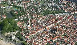 Aerial view of Neumarkt