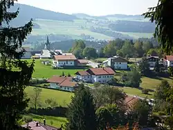 Panorama of Neuschönau Municipality.