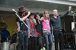 The New York Dolls in 2006.