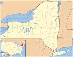 Fishkill, New York is located in New York
