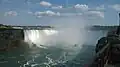 Niagara Falls is a popular tourist attraction not far from Toronto.