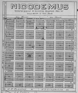 Nicodemus plat map