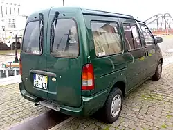 Leisure activity vehicle Nissan Vanette Cargo rear