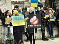 Protest in London, UK