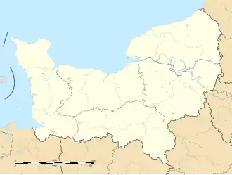 Ussy is located in Normandy