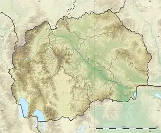 Skopje is located in Republic of North Macedonia