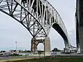 Original 1938 span of the Blue Water Bridge.