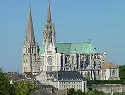 Chartres cathedral.