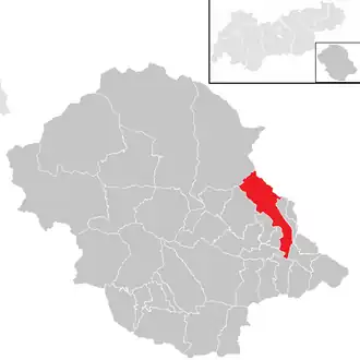 Location in the district