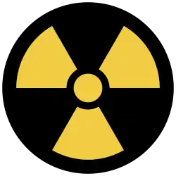 Radioactive sign.
