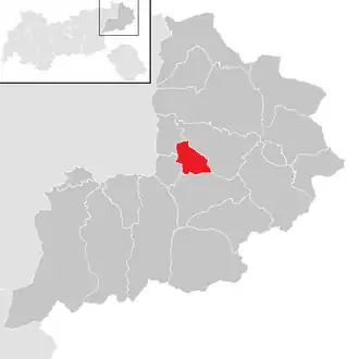 Location in the district