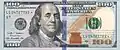 Benjamin Franklin is on the front of the $100 bill