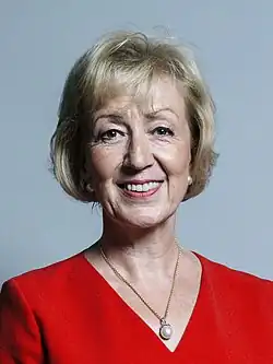 Former Leader of the House of CommonsAndrea Leadsom(MP for South Northamptonshire)from Northamptonshire(endorsed Johnson)