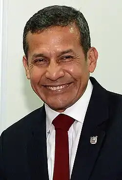 Ollanta Humala(2011–2016) (1962-06-27) 27 June 1962 (age 64)