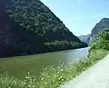 The Olt River at Turnu Roşu
