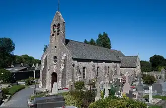 The church of Saint-Martin in Omonville-la-Petite