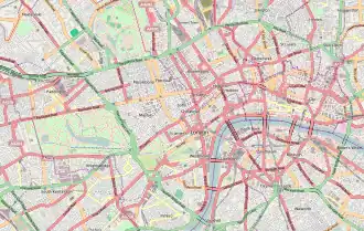 Broadcasting House is located in Central London