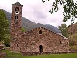 Sant Martí church, La Cortinada