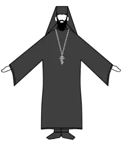 Hieromonk (celibate Priest)