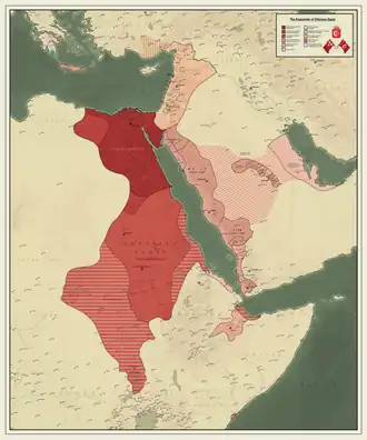 Egypt and its expansion in the 19th century.