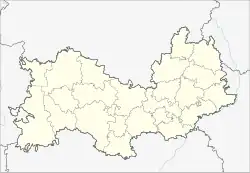 Saransk is located in Republic of Mordovia