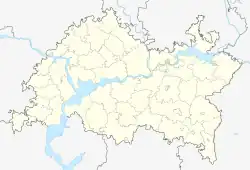 Kazan is located in Tatarstan