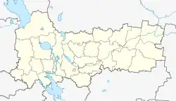Vologda is located in Vologda Oblast