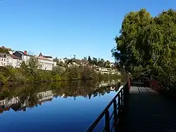 The Isle river in Périgueux