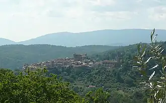 A general view of Callian