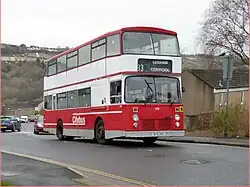 Volvo Citybus with East Lancs 1984-style bodywork in 2012