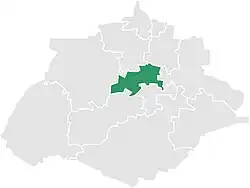Location of Pabellón in Aguascalientes