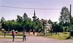 Pajala Church in July 2004