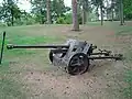 German PaK 38&nbsp;[en] 50-mm anti-tank gun.