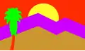 Flag of Palm Springs, California