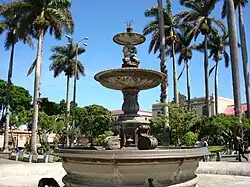 Central square of Heredia