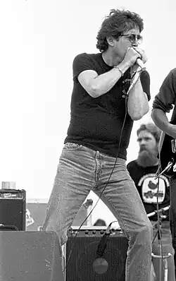 Butterfield performing atWoodstock Reunion 1979