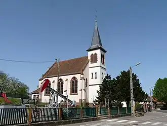 The church in Pechelbronn